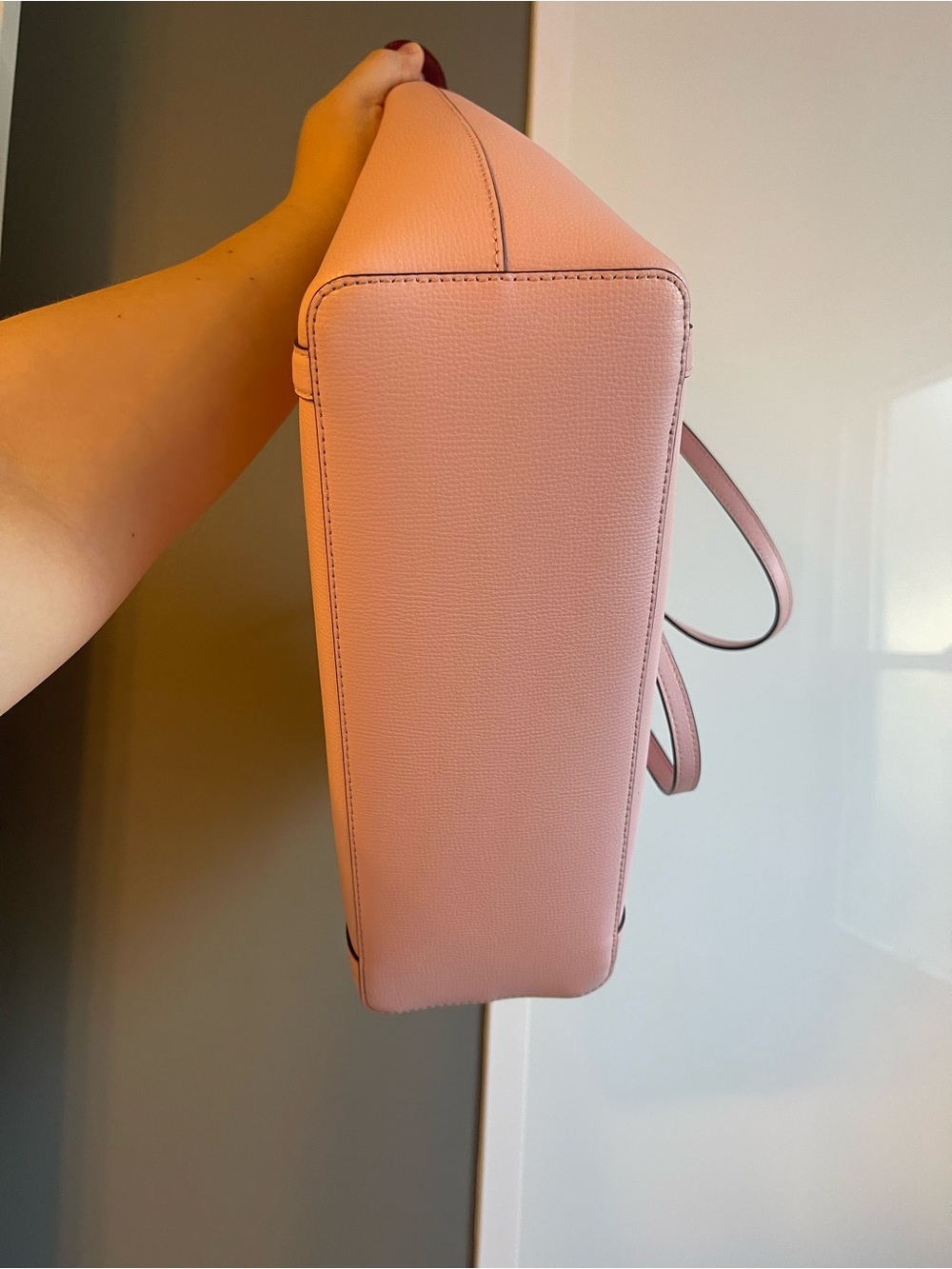 Kate spade light pink tote - Picture 7 of 9